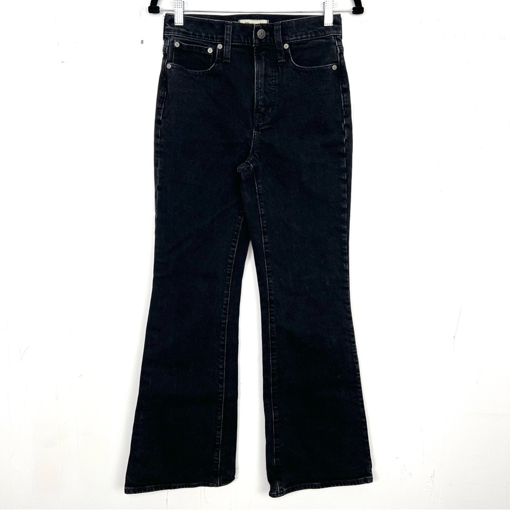 Madewell The Perfect Vintage Flare Jeans Size 25 / 1 Black High Rise